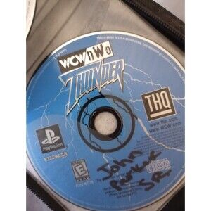 WCW nWo Thunder For PlayStation 1 NO CASE Clean